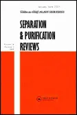 Separation and Purification Reviews cover