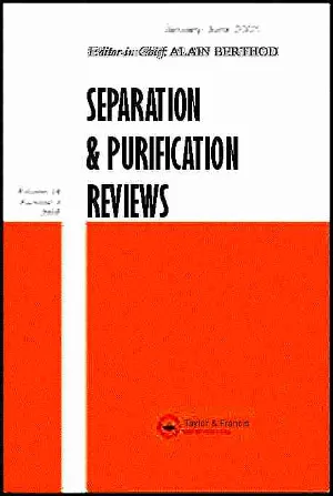Separation and Purification Reviews cover