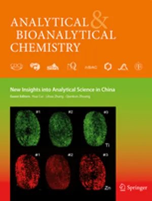 Analytical and Bioanalytical Chemistry cover