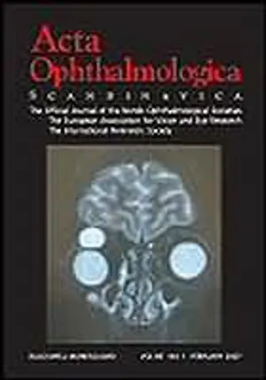 Acta Ophthalmologica cover