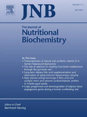 Journal of Nutritional Biochemistry cover