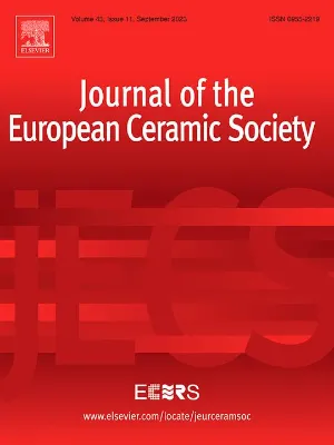 Journal of the European Ceramic Society cover