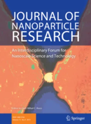 Journal of Nanoparticle Research cover
