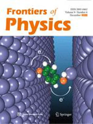 Frontiers of Physics cover