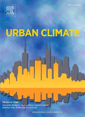 Urban Climate cover