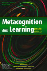 Metacognition and Learning 封面图
