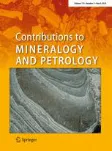 Contributions to Mineralogy and Petrology cover
