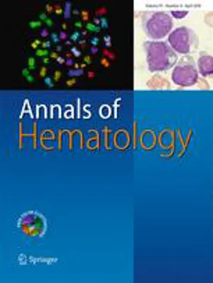Annals of Hematology cover