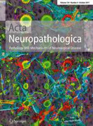 Acta Neuropathologica cover
