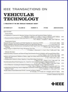 IEEE Transactions on Vehicular Technology 封面图