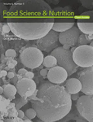 Food Science and Nutrition cover
