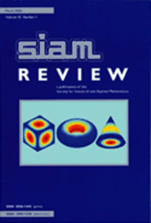 SIAM Review cover