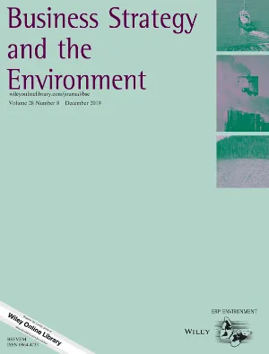 Business Strategy and the Environment cover
