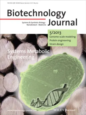 Biotechnology Journal cover