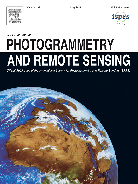 ISPRS Journal of Photogrammetry and Remote Sensing 封面图