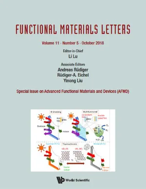 Functional Materials Letters cover
