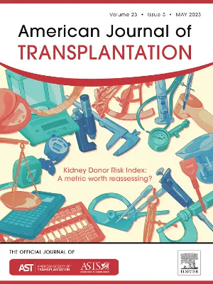 American Journal of Transplantation cover