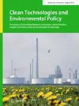 Clean Technologies and Environmental Policy cover