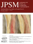 Journal of Pain and Symptom Management cover