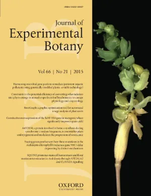 Journal of Experimental Botany cover