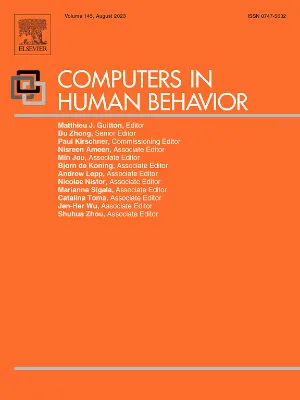 Computers in Human Behavior cover