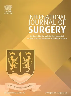 International Journal of Surgery cover