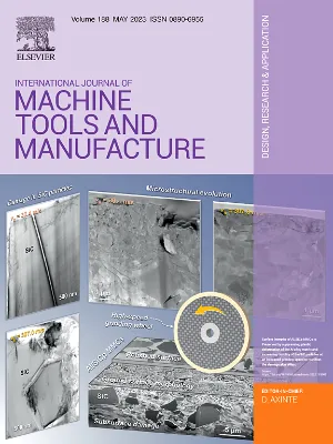 International Journal of Machine Tools and Manufacture cover