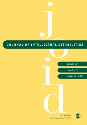 Journal of Intellectual Disabilities cover