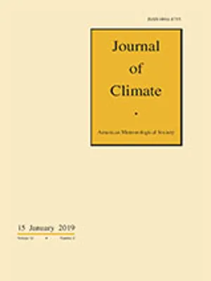 Journal of Climate cover