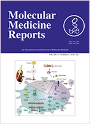 Molecular Medicine Reports cover