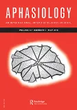 Aphasiology cover