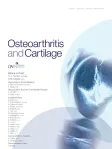 Osteoarthritis and Cartilage cover