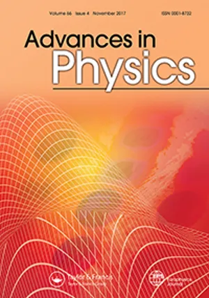 Advances in Physics cover