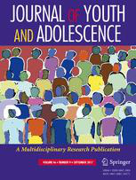 Journal of Youth and Adolescence 封面图