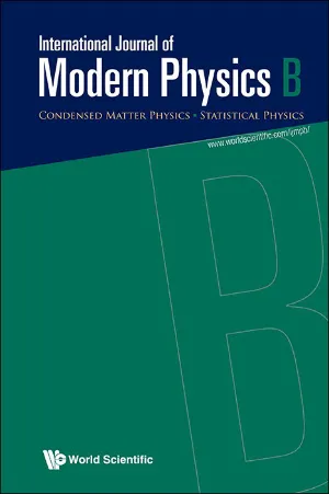 International Journal of Modern Physics B cover