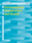 Environmental Geochemistry and Health cover