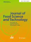 Journal of Food Science and Technology cover