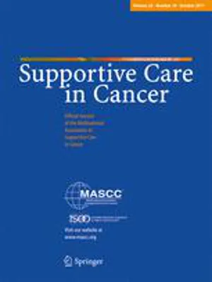 Supportive Care in Cancer cover