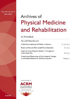 Archives of Physical Medicine and Rehabilitation cover