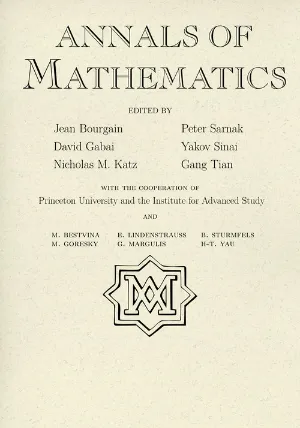 Annals of Mathematics cover