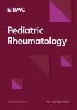 Pediatric Rheumatology cover