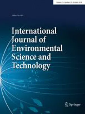 International Journal of Environmental Science and Technology cover