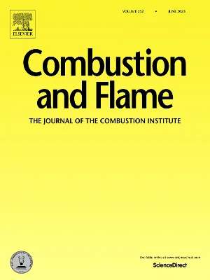 Combustion and Flame cover