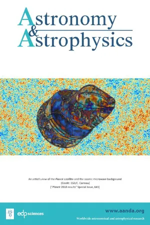 Astronomy and Astrophysics cover