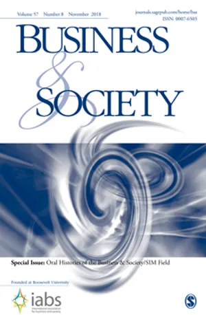 Business and Society cover