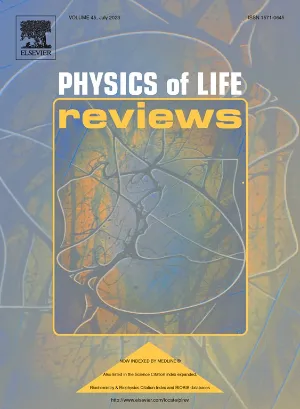 Physics of Life Reviews cover