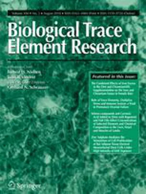 Biological Trace Element Research cover