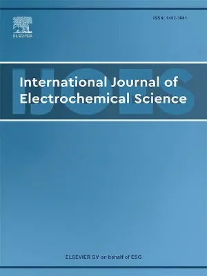 International Journal of Electrochemical Science cover