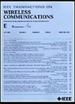IEEE Transactions on Wireless Communications cover