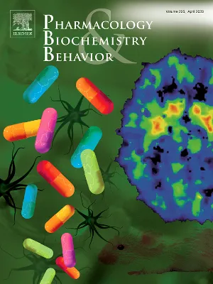 Pharmacology Biochemistry and Behavior cover
